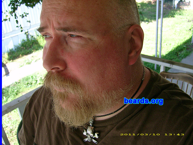 Jack
Bearded since: 2004. I am a dedicated, permanent beard grower.

Comments:
As I neared forty, it just seemed the thing to do.

How do I feel about my beard? It's okay, but I wish it were thicker and not so scraggly.
Keywords: goatee_mustache