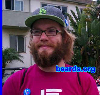 Jeffrey
Bearded since: 2010. I am an occasional or seasonal beard grower.

Comments:
I originally grew my beard for Coachella and have slowly become attached to it.

How do I feel about my beard? I have a love-hate relationship with it.
Keywords: full_beard