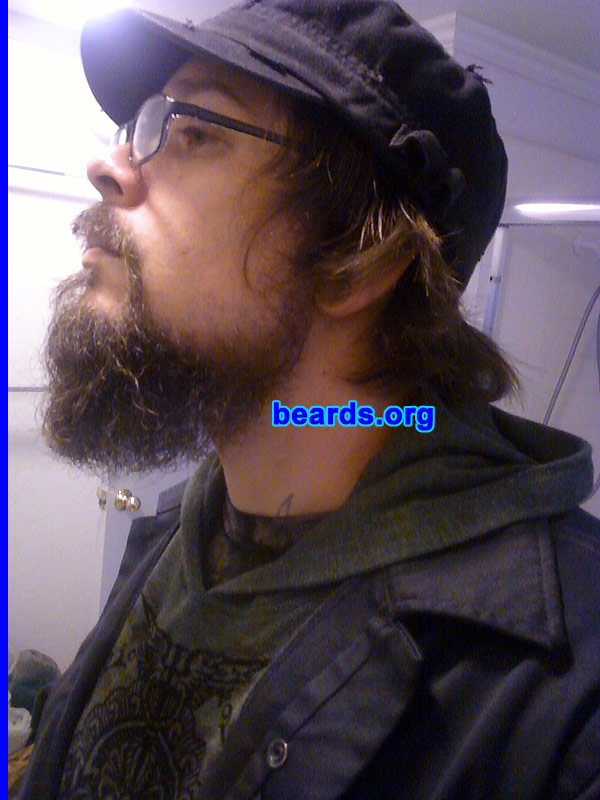 Jason L.
Bearded since: 2011. I am an occasional or seasonal beard grower.

Comments:
Why did I grow my beard? Well, you're just not a man unless you grow a beard for at least a year.

How do I feel about my beard? Epic.
Keywords: full_beard
