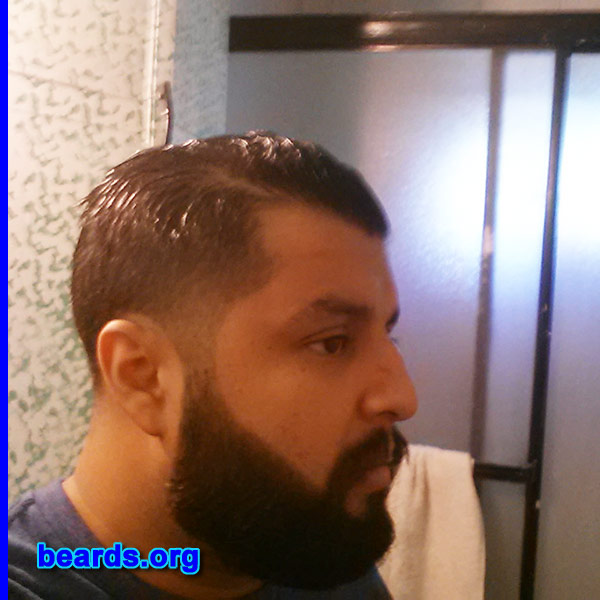 James V.
Bearded since: 2003. I am a dedicated, permanent beard grower.

Comments:
Why did I grow my beard? Started off experimenting, gradually advanced to permanent beard grower. I like the look and feel of my beard.

How do I feel about my beard? It's awesome.
Keywords: full_beard