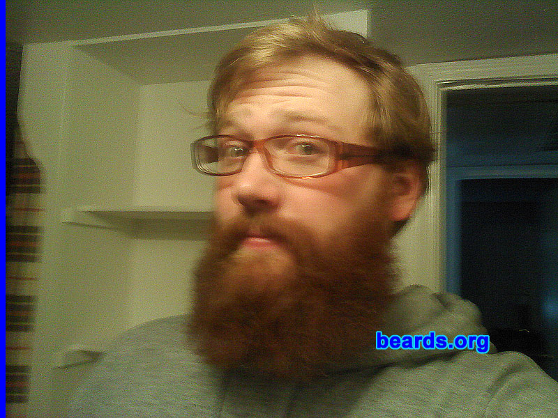 Joe D.
Bearded since: age seventeen, on and off.

Comments:
I grew my beard because I always wanted facial hair.

How do I feel about my beard? I wish I didn't trim it just before Christmas of 2011 when it was eight months old.
Keywords: full_beard