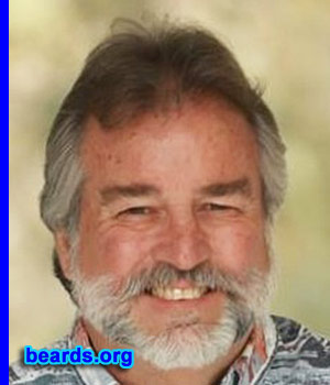 Jeff
Bearded since: 1970. I am a dedicated, permanent beard grower.

Comments:
It's a mariner's beard, born while serving in the US Navy during the Vietnam era. 

How do I feel about my beard? I am identified with it. There is interesting color evolution as it transitions from dark to salt and pepper, to gray, and ultimately to white. I suffered a veritable gauntlet in order to first grow my beard while shipboard.
Keywords: full_beard