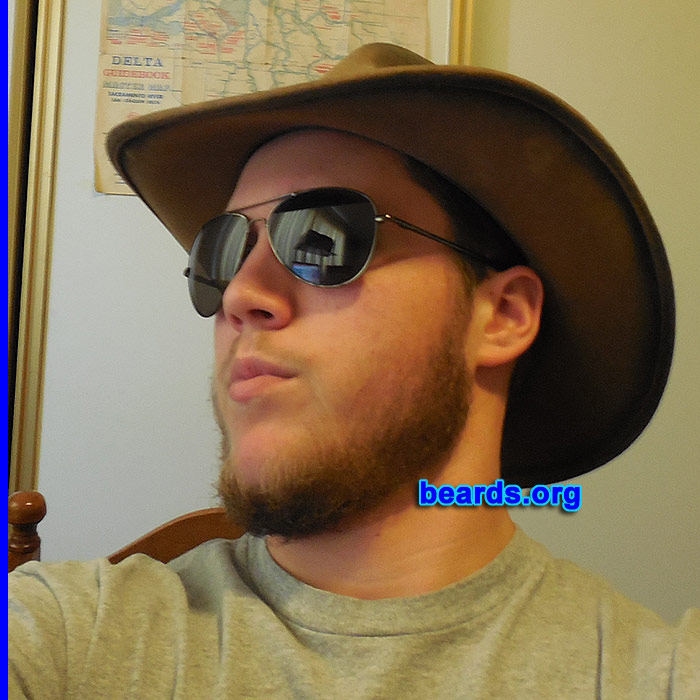Jarod
Bearded since: 2010. I am a dedicated, permanent beard grower.

Comments:
Why did I grow my beard? Beards show strength and power and get the ladies.

How do I feel about my beard? I love my beard
Keywords: full_beard