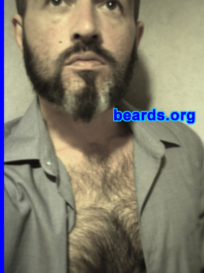 Michael
Bearded since: 1990. I am an experimental beard grower.

Comments:
Actually, it just grew itself...

How do I feel about my beard? I love having it. It's like a pet.
Keywords: full_beard