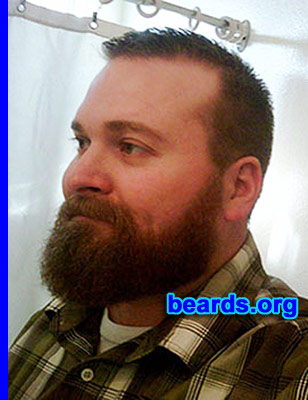 Mike T.
Bearded since: 2009. I am a dedicated, permanent beard grower.

Comments:
UPDATE: Here are some pics of a longer beard I've been working on.

How do I feel about my beard? I honestly feel more of a man, one where I can stand proud among my ancient ancestors who gave me the genes I carry with me today. My beard has become part of my identity.

I am really liking this longer beard, one that I can grab in my hand. 
Keywords: full_beard
