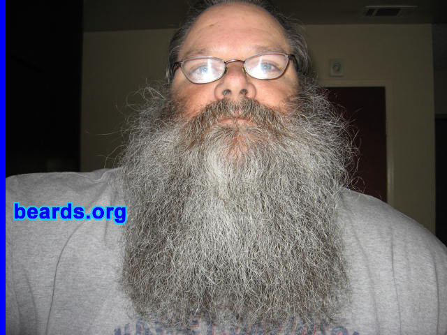 Martin Hanes
Bearded since: 1978.  I am a dedicated, permanent beard grower.

Comments:
I grew my beard because it's me... Always enjoyed a beard.

How do I feel about my beard?  I'm happy with it. This is one year of beard growth from December 1, 20007.
Keywords: full_beard