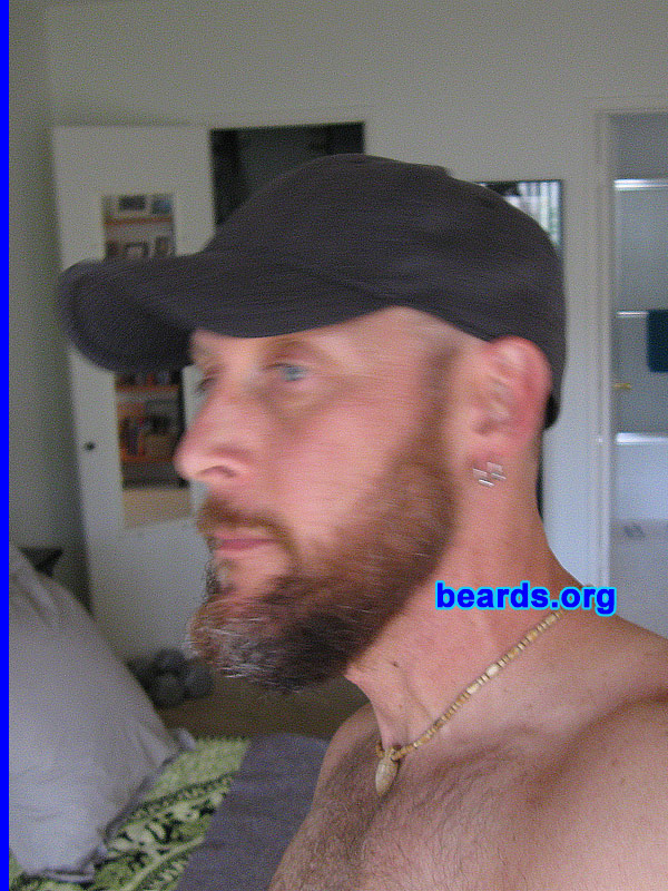 Mark
Bearded since: 2009.  I am a dedicated, permanent beard grower.

Comments:
Experimented for numerous years.  Finally decided to become a permanent beard grower. My current gig allowed the opportunity to let it grow as long as I wanted. I like it a lot, even though I receive mixed reactions about it.

How do I feel about my beard?  Makes me feel mature and masculine. It's just another part of being a man.
Keywords: full_beard