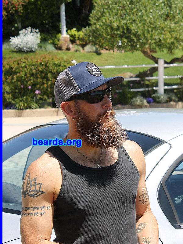 Mark
Bearded since: 2009. I am a dedicated, permanent beard grower.

Comments:
Had the opportunity to grow a full beard once I was situated at my present job. Glad I did it!

How do I feel about my beard? Proud of it! That's one of many things only a man can do.
Keywords: full_beard