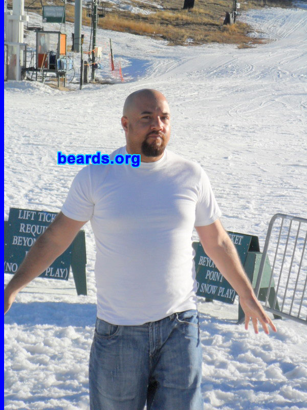 Martin L.
Bearded since: October 2009. I am an experimental beard grower.

Comments:
I grew my beard because it's cool.

How do I feel about my beard? Great. 
Keywords: goatee_mustache