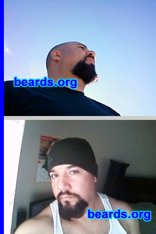 Martin L.
Bearded since: 2010. I am an experimental beard grower.

Comments:
Why did I grow my beard?  Because it's COOL.
How do I feel about my beard?  GREAT.
Keywords: goatee_mustache