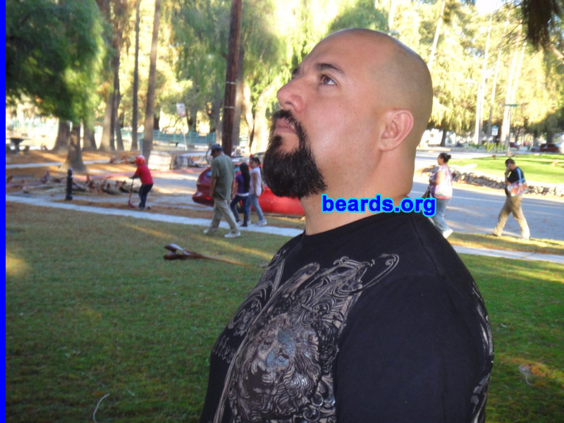 Martin L.
Bearded since: 2010. I am an experimental beard grower.

Comments:
Why did I grow my beard?  Because it's COOL.
How do I feel about my beard?  GREAT.
Keywords: goatee_mustache