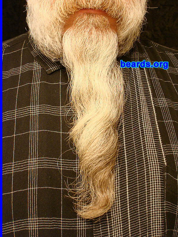 Michael K.
Bearded since: 1972. I am a dedicated, permanent beard grower.

Comments:
I grew my beard because I came from a bearded family and it was just the natural thing to do. Never considered shaving as an option.

How do I feel about my beard? Happy with it, I guess.  Don't think about it much as it's just there.
Keywords: full_beard