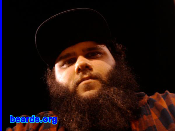 Nick K.
Bearded since: 2008.  I am a dedicated, permanent beard grower.

Comments:
I grew my beard because a beard is mandatory if you want to be rad.

How do I feel about my beard?  Getting longer every day.  I'm going to grow this thing 'til I die!
Keywords: full_beard
