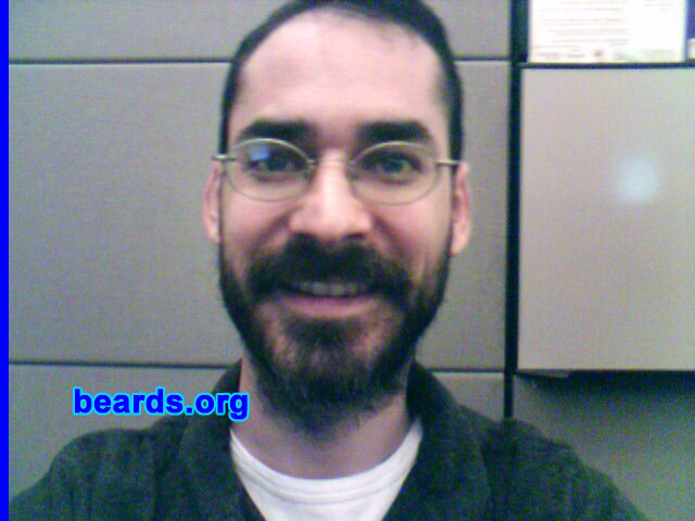 Ruben Vega
Bearded since: 1998.  I am a dedicated, permanent beard grower.

Comments:
I grew my beard out of respect for my Creator.

How do I feel about my beard?  I like it.  It's cool.
Keywords: full_beard