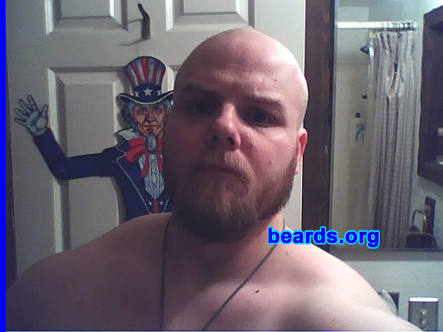 Rich
Bearded since: 1998.  I am a dedicated, permanent beard grower.

Comments:
I liked the way the goatee looked and so I started my peach fuzz growing until I got to where I am now.

How do I feel about my beard?  I added the beard to my goat in late 2007 and I am super happy with it now. I'm proud to be bearded for life!
Keywords: full_beard