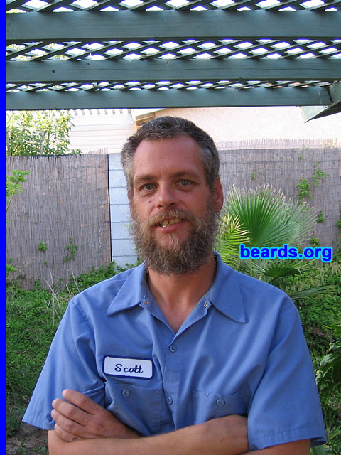 Scott
Bearded since: 1986.  I am a dedicated, permanent beard grower.

Comments:
I wanted to grow a beard since grade school. I have never shaved it off.
Keywords: full_beard