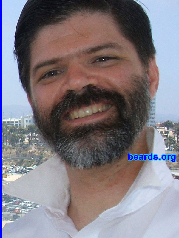 Steve
Bearded since: 1988.  I am a dedicated, permanent beard grower.

Comments:
I grew my beard because I was curious, and my adult face felt incomplete when it was smooth-shaven.

How do I feel about my beard?  It's part of me. Whenever I shaved parts (and sometimes all) of it, I felt like I was hiding something.
Keywords: full_beard