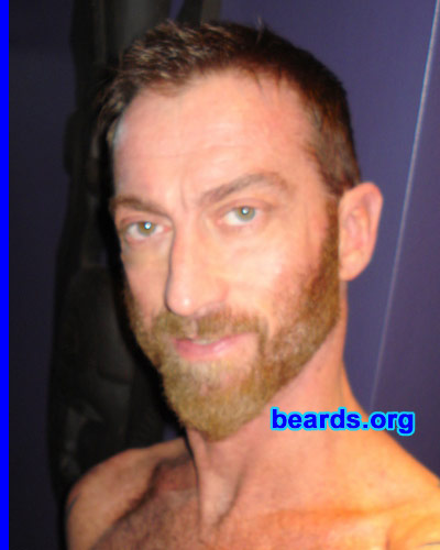 Storm
Bearded since: 1990.  I am a dedicated, permanent beard grower.

Comments:
I grew my beard because I like the masculinity of a beard...the way it looks, feels, and how it makes me feel more confident.

How do I feel about my beard? I left my last job because of a policy change when I was told to shave within sixteen hours before returning to work. I refused! I knew that if I shaved and returned to work I would be miserable with my work environment.
Keywords: full_beard