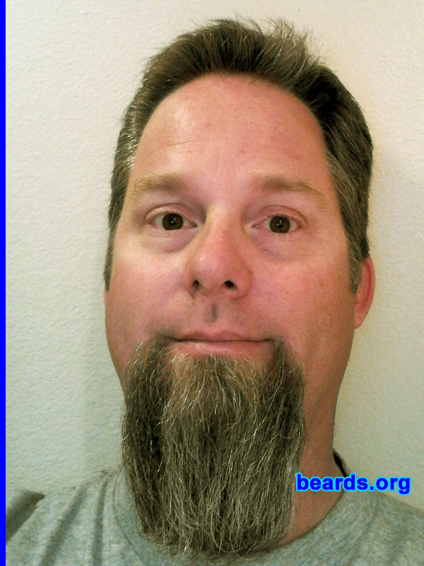 Steve
Bearded since: 2011. I am an experimental beard grower.

Comments:
I grew my beard to try something different.

How do I feel about my beard? I like it. I plan on growing it for a couple of years before I even think about cutting it.
Keywords: goatee_only