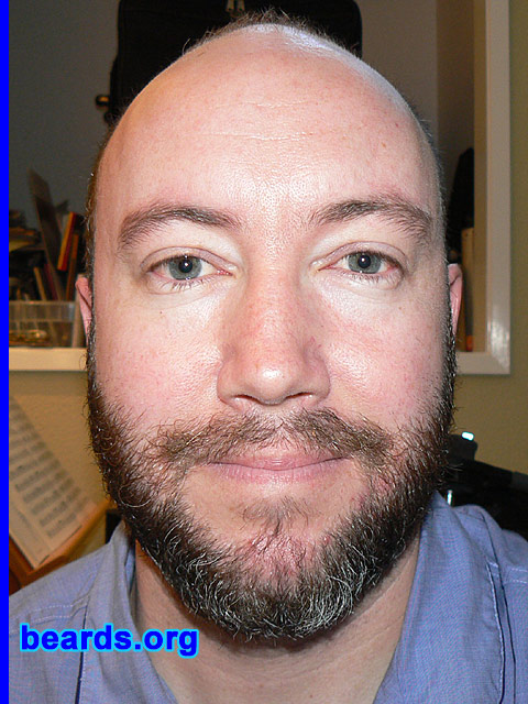 Tim
Bearded since:  2007.  I am an experimental beard grower.

Comments:
I've never grown a beard before and thought why not. Here's my beard at six weeks of growth.

I'm liking my beard more and more. I'm starting to shape it now.
Keywords: full_beard