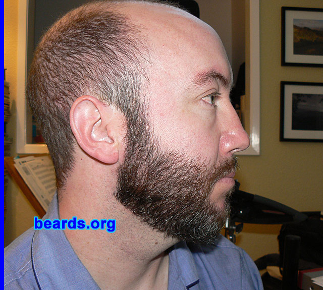 Tim
Bearded since:  2007.  I am an experimental beard grower.

Comments:
I've never grown a beard before and thought why not. Here's my beard at six weeks of growth.

I'm liking my beard more and more. I'm starting to shape it now.
Keywords: full_beard