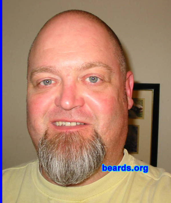 Tim
Bearded since: 1978. I am an occasional or seasonal beard grower.

Comments:
I always liked the look of a beard.  So as soon as I was off to college, I grew my first beard. Thirty-plus years later, I consider my normal appearance to include some form of facial hair.

How do I feel about my beard? I really love having a beard and feel naked without one. Ultimately, I'd like to grow my beard out for a year to see what I'm really capable of growing.
Keywords: goatee_only