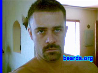 Adam
Bearded since: 2008.  I am an occasional or seasonal beard grower.

Comments:
I grew my beard because I think I might be a good candidate for "before", "Day 4", "Day 10", and "Full Beard" photos. I am currently pushing one week and am enjoying growing out my beard this go around. Unfortunately I've picked May to start growing it....kind of wish I had chosen fall. Anyway, I might be a good candidate for a beard success story.

How do I feel about my beard?  I'm liking it more and more.
Keywords: goatee_mustache