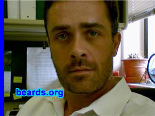 Adam
Bearded since: 2008.  I am an occasional or seasonal beard grower.

Comments:
I grew my beard because I think I might be a good candidate for "before", "Day 4", "Day 10", and "Full Beard" photos. I am currently pushing one week and am enjoying growing out my beard this go around. Unfortunately I've picked May to start growing it....kind of wish I had chosen fall. Anyway, I might be a good candidate for a beard success story.

How do I feel about my beard?  I'm liking it more and more.
Keywords: full_beard