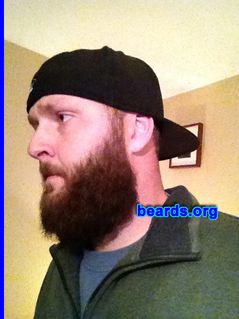 Eric B.
Bearded since: 2003. I am a dedicated, permanent beard grower.

Comments:
Why did I grow my beard? Because beards are a style you cannot buy.

How do I feel about my beard? Love it!!!!
Keywords: full_beard