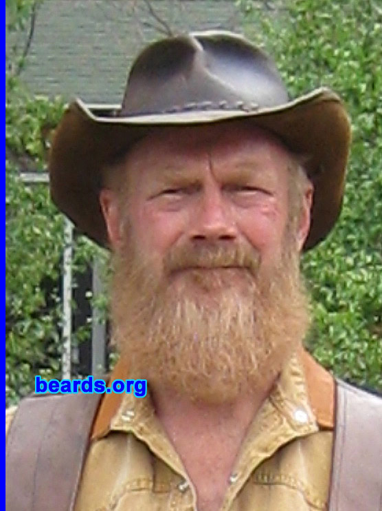 Jim M.
Bearded since: 1980. I am a dedicated, permanent beard grower.

Comments:
I grew my beard because I believe that men are meant to have facial hair and that it is unnatural to shave it off. I have had my beard for over thirty years, at different lengths. I knew I would have a beard from my earliest childhood.

How do I feel about my beard? I really like my beard. If my job did not allow me to have a beard, I would find a job that allowed me to keep it.
Keywords: full_beard