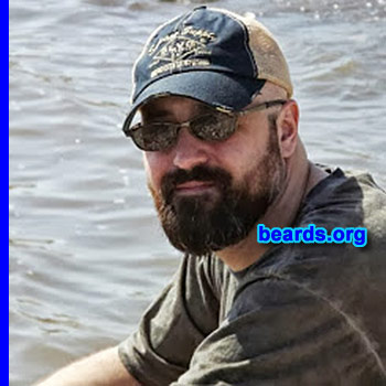 Michael H.
Bearded since: 2010. I am a dedicated, permanent beard grower.

Comments:
Why did I grow my beard? I find much joy in the pleasure my beard brings to the one I love.

How do I feel about my beard? I love it.  It is one of my favorite parts of me.
Keywords: full_beard