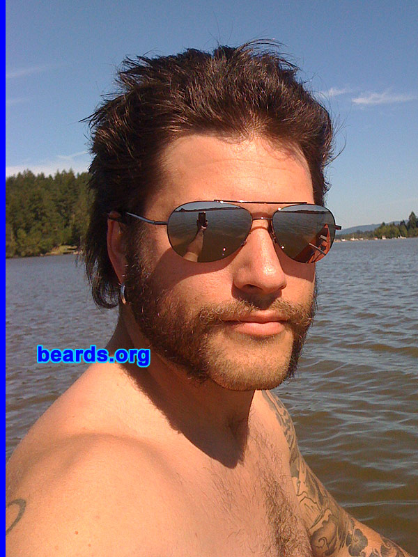 Nathan 
Bearded since: 2007.  I am an experimental beard grower.

Comments:
I grew my beard because it's cold in Alaska.

How do I feel about my beard? Love it, so many different ways to wear it.
Keywords: mutton_chops