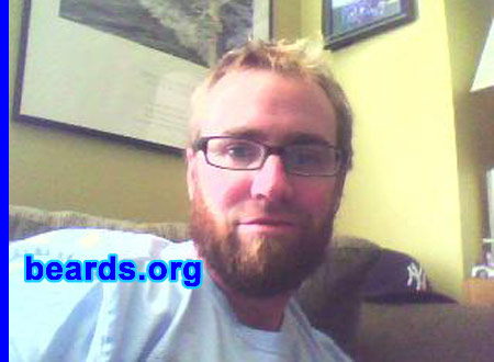 Travis
Bearded since: September 10, 2012. I am an occasional or seasonal beard grower.

Why did I grow my beard?  For fun. The beard gives wisdom to my personality.

How do I feel about my beard? Man-gnificent. I feel ecstatic about my beard.
Keywords: chin_curtain