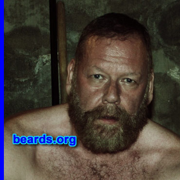 Tony
Bearded since: 2013. I am an experimental beard grower.

Comments:
Why did I grow my beard? Playful for the most part, looking to see how it would change my look and face...grins.

How do I feel about my beard? I very much enjoy the look and feeling of the beard.
Keywords: full_beard
