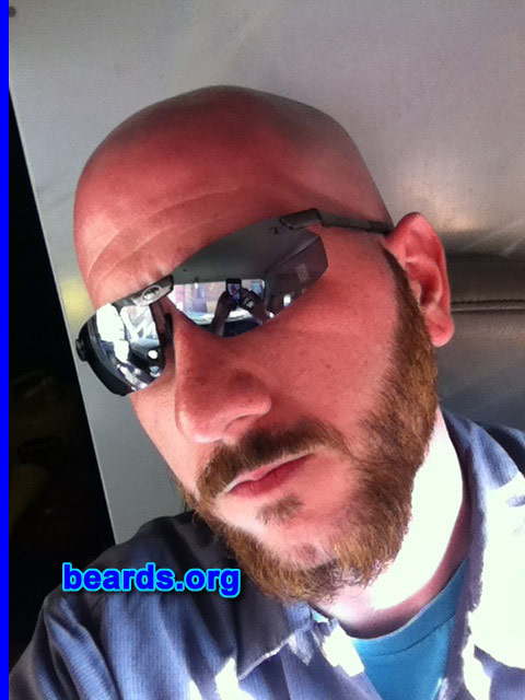 Kevin M.
Bearded since: 2011. I am a dedicated, permanent beard grower.

Comments:
Why did I grow my beard? Because they are sweet.

How do I feel about my beard? I didn't grow a beard.  My beard grew me.
