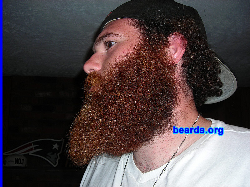 Nick
Bearded since: 2011. I am an occasional or seasonal beard grower.

Comments:
I grew my beard because it seemed like fun and it came in well.

How do I feel about my beard? It's very thick and curly. I love it. 
Keywords: full_beard