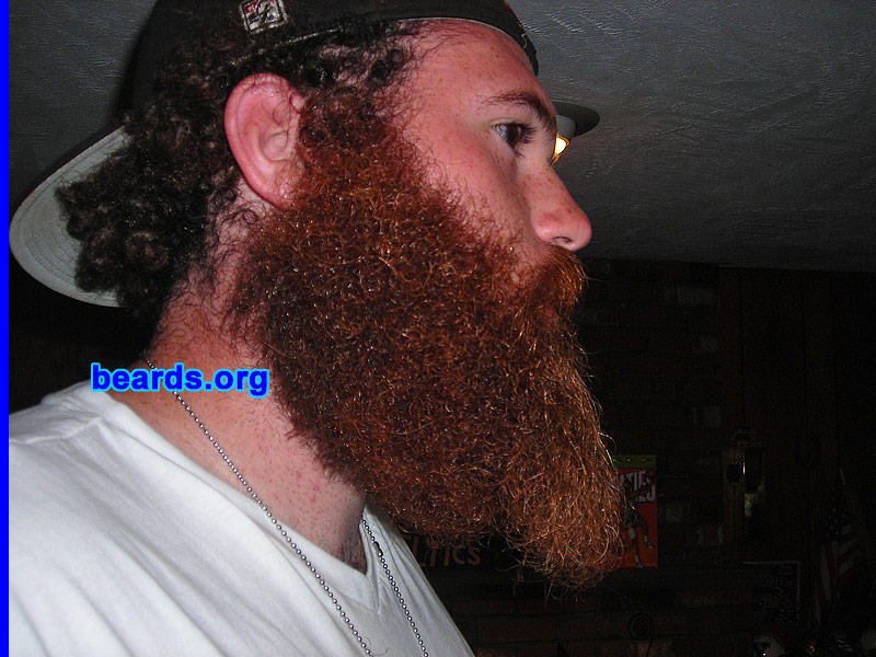 Nick
Bearded since: 2011. I am an occasional or seasonal beard grower.

Comments:
I grew my beard because it seemed like fun and it came in well.

How do I feel about my beard? It's very thick and curly. I love it. 
Keywords: full_beard