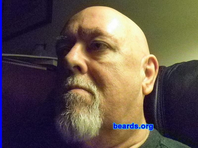 Paul
Bearded since: 2011. I am an occasional or seasonal beard grower.

Comments:
I grew my beard because it is getting colder. I have worn a beard off and on for years. Will keep this Van Dyke indefinitely.

How do I feel about my beard? I like it.
Keywords: goatee_mustache