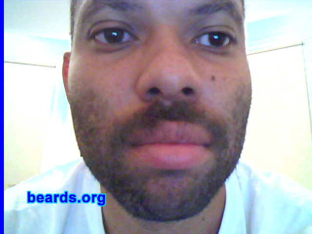 Yusef
Bearded since: September 2009.  I am a dedicated, permanent beard grower.

Comments:
I grew my beard because I always wanted one.

How do I feel about my beard?  It's okay.
Keywords: stubble full_beard