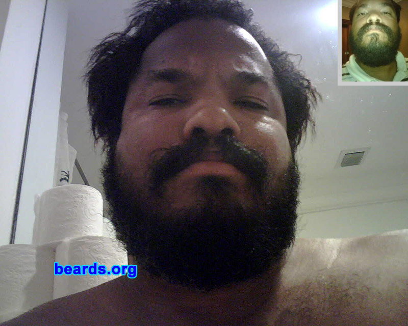 Antony
Bearded since: 2009.  I am an occasional or seasonal beard grower.

Comments:
I grew my beard because it's a manly thing to do and it balances my face.

How do I feel about my beard?  I love it.  I believe it's part of manhood.
Keywords: full_beard