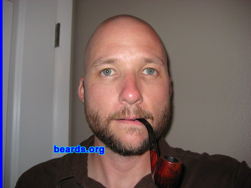 Adam
Bearded since: 2008.  I am an occasional or seasonal beard grower.

Comments:
It just sort of happened. I stopped shaving and it felt good.

How do I feel about my beard?  I feel really good about my beard. Sometimes when I look at it I get happy.
Keywords: full_beard