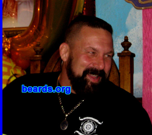 Derrick
Bearded since: 1983.  I am a dedicated, permanent beard grower.

Comments:
I grew my beard because of my baby face.

How do I feel about my beard?  I love the way it feels.
Keywords: full_beard