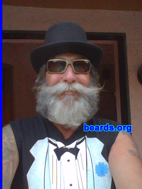 Dan
Bearded since: 2011. I am a dedicated, permanent beard grower.

Comments:
I grew my beard because I had to work for years at a job which did not allow beards.

How do I feel about my beard? Love it.  I am planning on allowing it to grow longer.
Keywords: full_beard