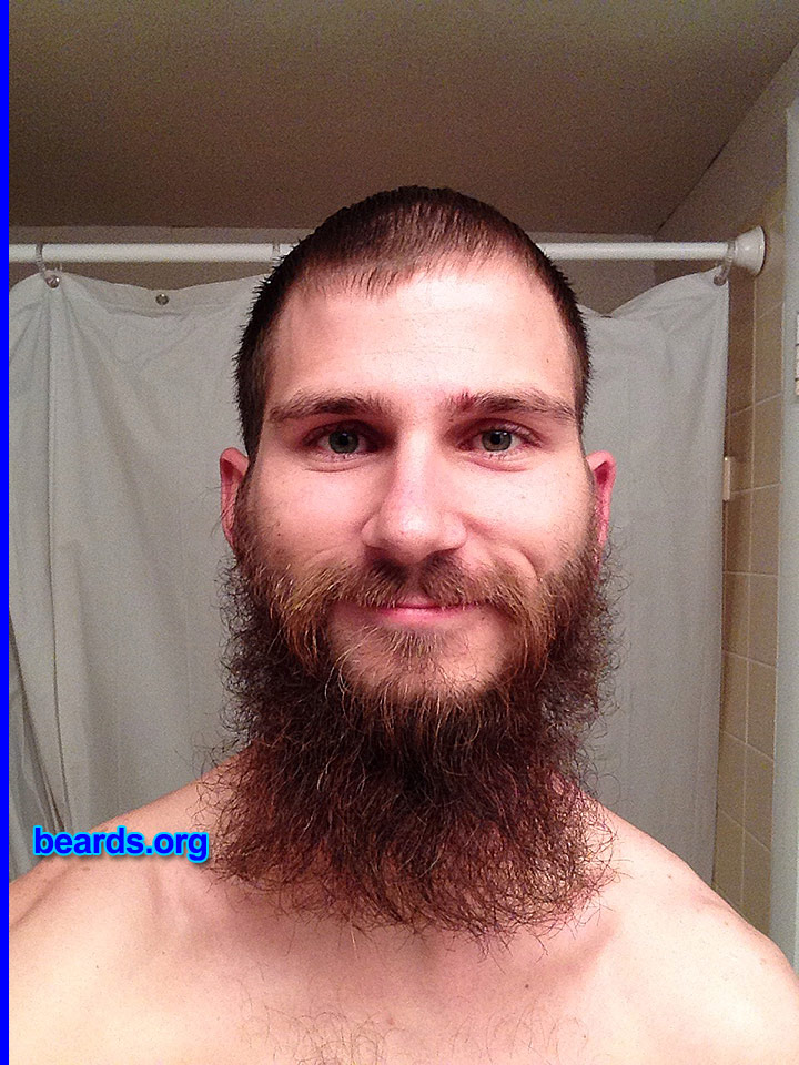 Frank M.
Bearded since: 2013. I am a dedicated, permanent beard grower.

Comments:
Why did I grow my beard? I grow my beard because I'm a man and it's an extension of who I am.

How do I feel about my beard? It could be better!
Keywords: full_beard