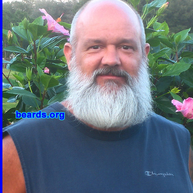 Gary Norman
Bearded since: 1991.  I am a dedicated, permanent beard grower.

Comments:
Originally I began to grow it because I hated to shave.  Now I keep it because I love it...

How do I feel about my beard?  I am very comfortable with my beard...I like it and it likes me...  :)
Keywords: full_beard