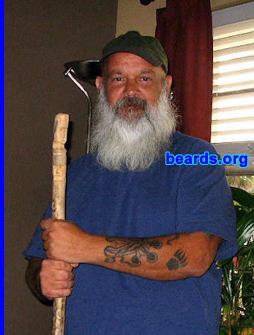 Gary Norman
Bearded since: 1991 (last beard started in September 2007).  I am a dedicated, permanent beard grower.

Comments:
I grew my beard because I love em!

How do I feel about my beard? I really dig my beard! It's growing exceptionally well and has not been trimmed since I started growing it in September of 2007. The previous beard was nineteen months old and I succumbed to peer pressure! Never again!!
Keywords: full_beard