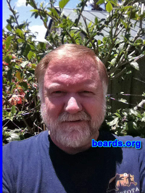 Gary H.
Bearded since: 1975. I am a dedicated, permanent beard grower.

Comments:
Why did I grow my beard? It's my manhood.  Plus, I don't like to shave!

How do I feel about my beard? I love it.   Always have liked beards.
Keywords: full_beard