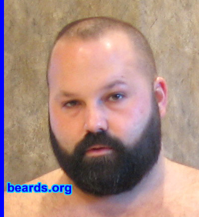 Jason
Bearded since: 1987.  I am a dedicated, permanent beard grower.

Comments:
I began shaving at the age of eleven.  I hate shaving.

How do I feel about my beard?  I'm very lucky.  I have a very full dark beard. 
The salt-and-pepper look is creeping up on my chin.
Keywords: full_beard