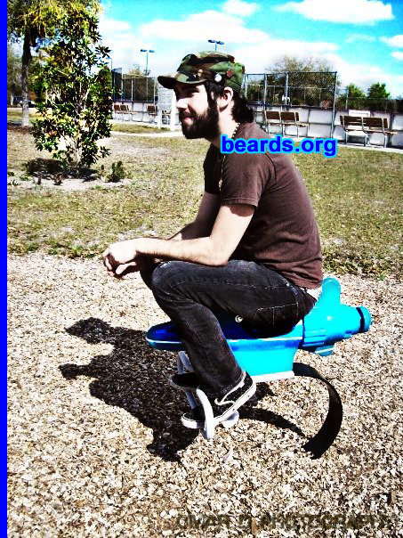 Jonny
Bearded since: 2007.  I am an occasional or seasonal beard grower.

Comments:
I grew my beard because it is your duty, as a true man, to grow a burly beard...

How do I feel about my beard? It keeps me warm in Florida's freezing weather.  ; )
Keywords: full_beard