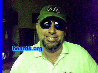 Julius J.
Bearded since: 1992.  I am a dedicated, permanent beard grower.

Comments:
I grew my beard because I always looked like the "boy next door" and wanted to be taken more seriously.

How do I feel about my beard?  Love the look and feel...  And it's easy to change the style to fit the season...
Keywords: goatee_only